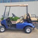 2018 BLUE GOLF CART 