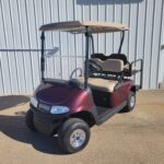 2020 BURGUNDY GOLF CART