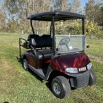 RED FLASH GOLF CART