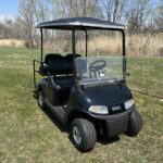 BLACK GOLF CART REFURBISHED