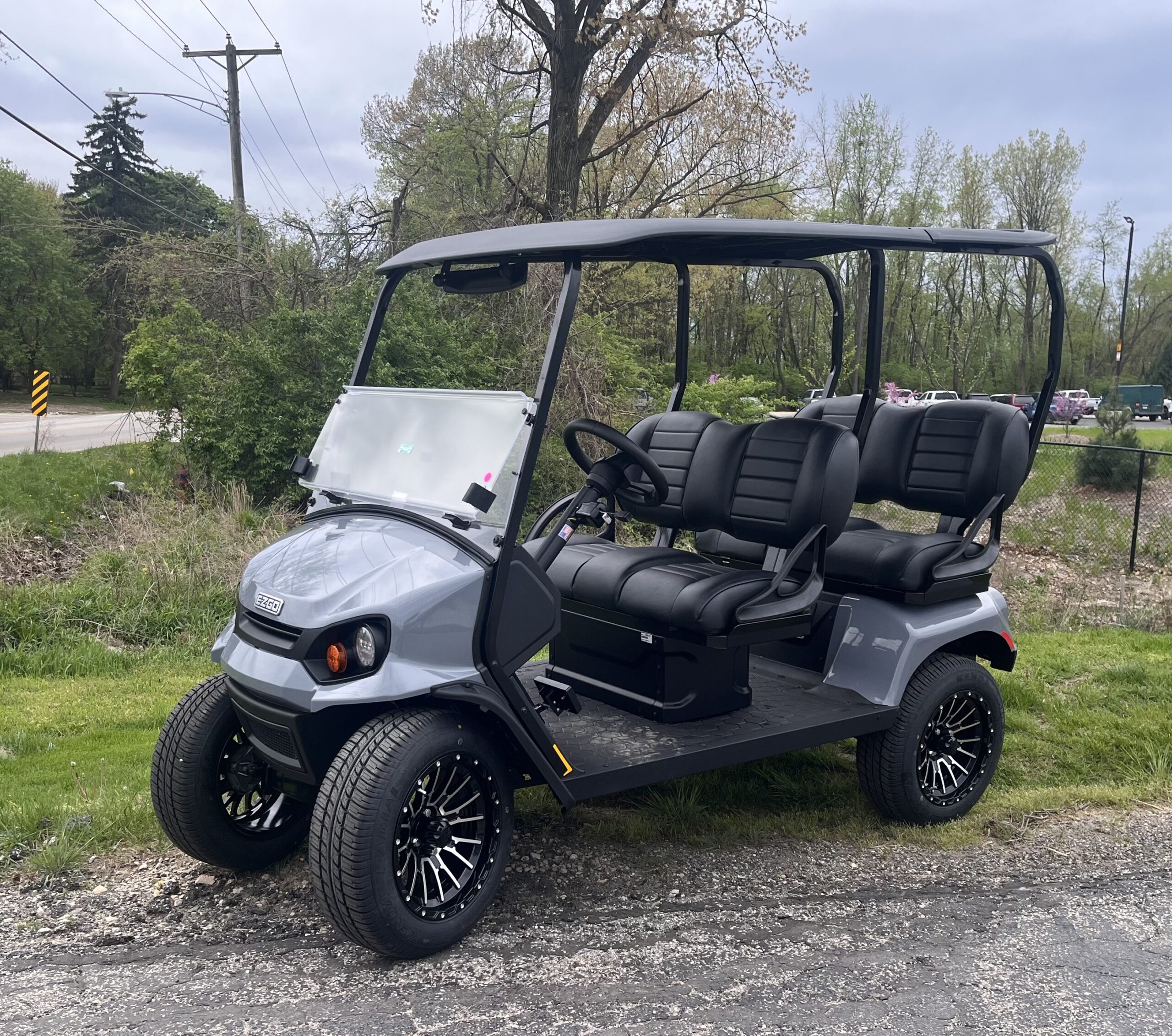 SLATE GRAY LIBERTY GOLF CART - Beaver Creek Golf Carts