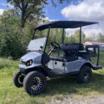 NEW EZGO EXPRESS 4 SLATE GRAY GOLF CART COMMUTER PACKAGE