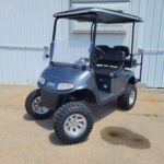 CHARCOAL LIFTED GOLF CART