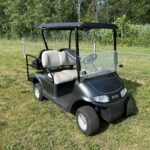 Stylish Charcoal Golf Cart