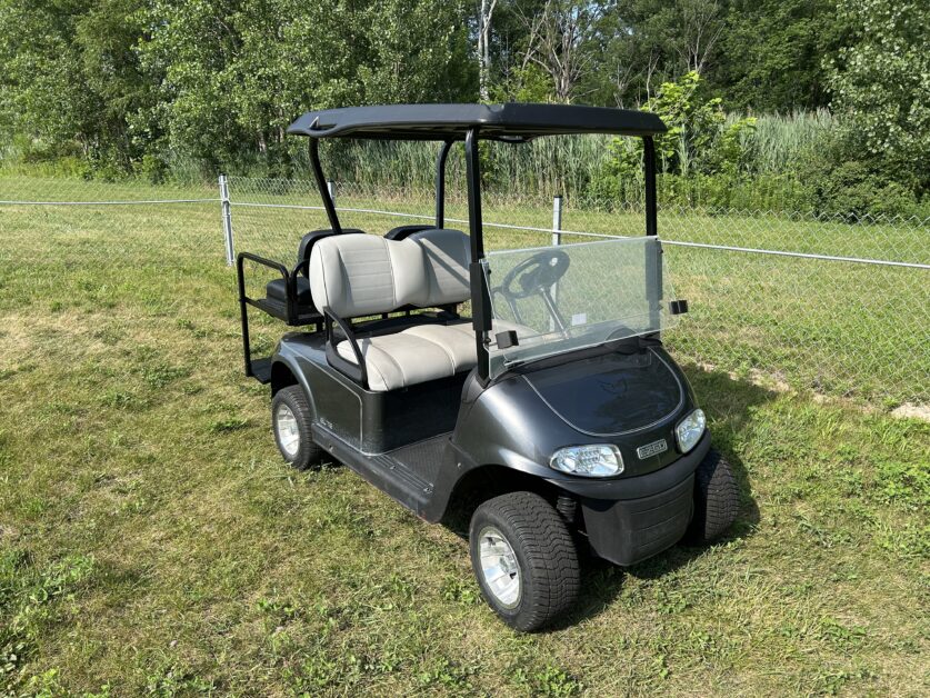 Stylish Charcoal Golf Cart