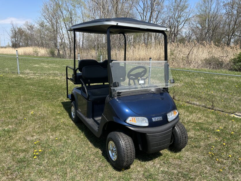 2020 REFURBISHED PATRIOT BLUE GOLF CART