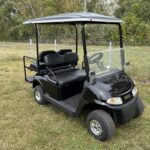 USED 2020 EZGO RXV LI-ION ELECTRIC GOLF CART, BLACK