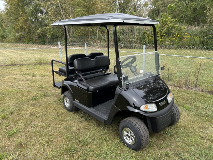 USED 2020 EZGO RXV LI-ION ELECTRIC GOLF CART, BLACK