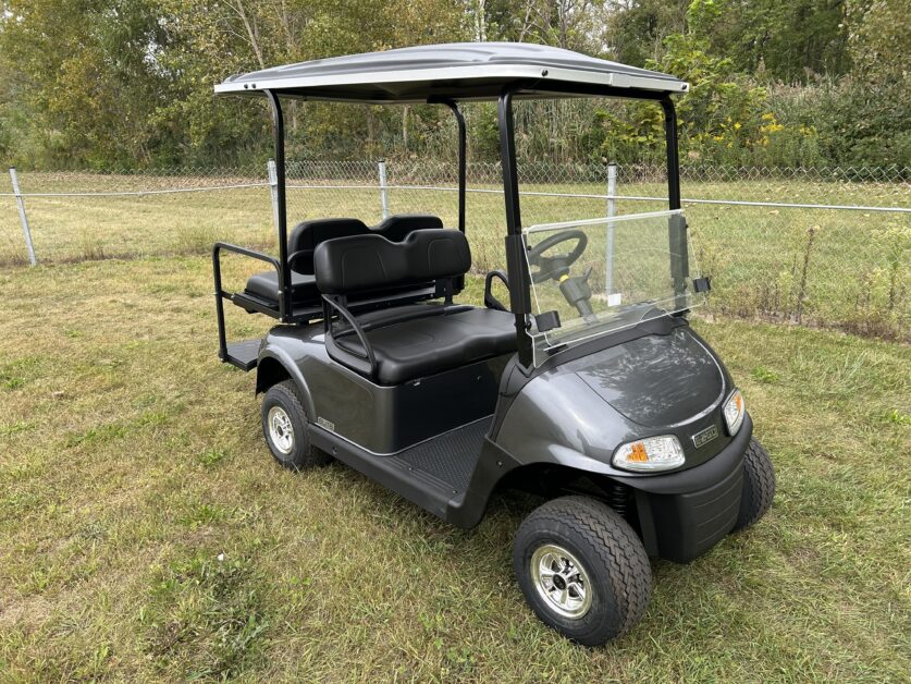 USED 2020 EZGO RXV LI-ION ELECTRIC GOLF CART, CHARCOAL