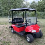 2020 REFURBISHED FLAME RED GOLF CART
