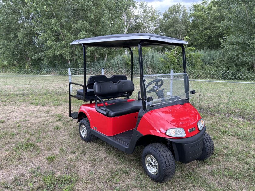 2020 REFURBISHED FLAME RED GOLF CART