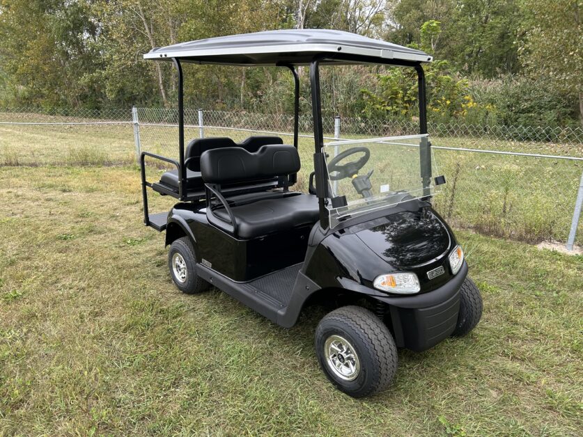 USED 2020 EZGO RXV LI-ION ELECTRIC GOLF CART, BLACK