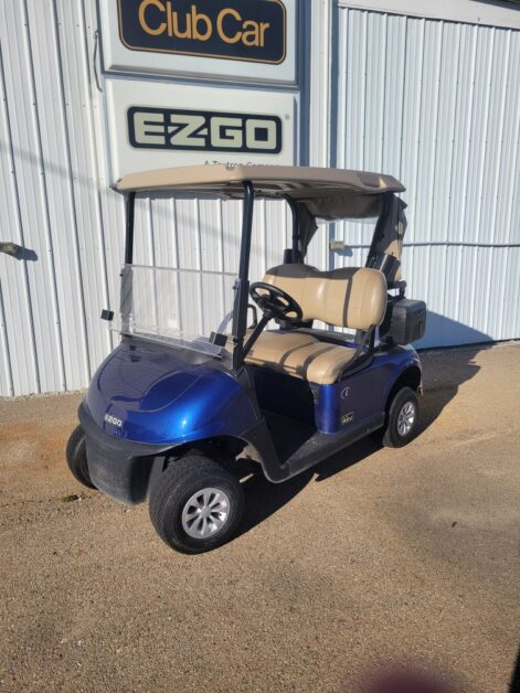 2021 E-Z-GO RXV LITHIUM – ELECTRIC BLUE GOLF CART (GOLF STYLE)