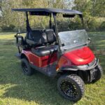2026 EZGO RXV SUMMIT LI-ION ELECTRIC GOLF CART, RED
